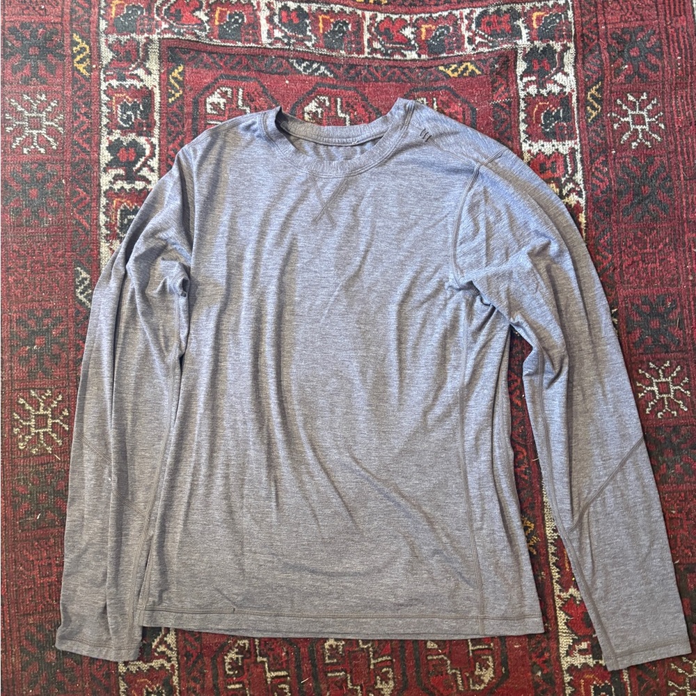Men's purple Long Sleeve Shirt